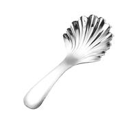 Small Spoons - 9.8*4.2cm Vintage Shell Shape Short Handle Tablespoon | Stainless Steel Dinner Spoons For Coffee Dessert Cereal Kitchen Restaurant Hotel Dinner Jars Serving Eating Ice Cream Appetizers
