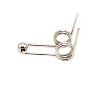Small springs,4Pcs Perm Rod Accessories Torsion Spring Wire Diameter 3mm Steel Heavy Duty Double 1.2x28mm(1.2x24mm)