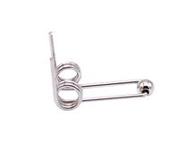 Small springs,4Pcs Perm Rod Accessories Torsion Spring Wire Diameter 3mm Steel Heavy Duty Double 1.2x28mm(1.2x28mm)