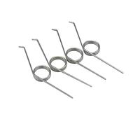 small springs,5Pcs Wire Diameter 0.7mm 3 Coils Stainless Steel Torsion Spring 135 Degree for Litter Bin,.7x8x25mm