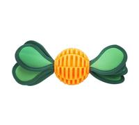 Small Squeaky Dog Toys, Candy Shape Puppy Chewing Ball, 2.56x7.48 inches Pet Squeaker, Aggressive Chewer Squeaky Toy with High-Pitch Sound, Soft Rubber Teeth Cleaning Accessory, for Home Playtime