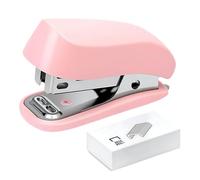 Small Stapler For School, Portable Booklet Paper Binding Tool For Office, Built-in Staple Remover Mini Stapler, School Classroom Studio Outdoor Travel