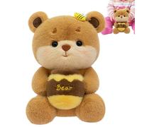 Small Stuffed Dog Toys - Bear Stuffed Animal | Hold Pot Cartoon Calming Toys | Comfort Stuffeds Animal Plush | For Women Men Girls Boys Home Bedroom Living Room Office Bed Couch Shelf Travel Party