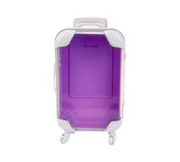 Small Suitcase, Travel Jewelry Case, Rolling Mini Luggage Toy, Simulation Pretend Play Set, Portable Organizer Box with Wheels, Ideal para niños, Candy Storage, Accessories Display
