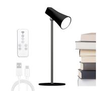 Small Table Lamp - Magnetic Led Light, Night Light with Rotating, Rechargeable Led, Touch Sensor Control, Study Lamp for Improving Reading Comfort Focused Nighttime Productivity at Home Living Room