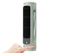 Small Tower Fan - Mini Tower Fan, Desktop Air Conditioner Fans, USB Rechargeable Portable Bladeless 3 Speeds, Cooling Fans That Blow Cold Air For Home Bedroom Office Dorm Study