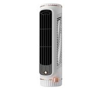 Small Tower Fan - Mini Tower Fan, Desktop Air Conditioner Fans, USB Rechargeable Portable Bladeless 3 Speeds, Cooling Fans That Blow Cold Air For Home Bedroom Office Dorm Study