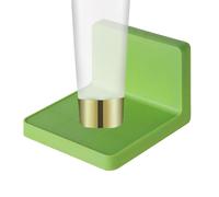 Small Wall Shelf - Strong Adhesive Multifunctional Acrylic Rack, No Drilling Storage Shelf | Kitchen Bathroom Organizer For Soap Sponge Bedroom Use | Thickened Wall Mounted Ledge For Home Storage