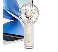 Small Water Mist Fan, Hand Fan with Mist, 6.61x3.03x1.89 Inches, Portable Cooler, Handheld Electric Cooling Device, Rechargeable Personal Sprayer for Travel, Outdoor, Kids, Women