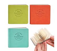 Small Watercolor Sketchbook - 3-Piece 2x2 inch Portable,Pocket Water Color Notebook for Drawing,for Art Class Travel School Drawing Sketching Kids Adults Teens Artists