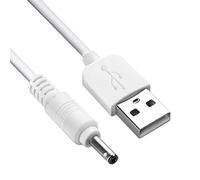 smalljun Cable de carga USB a de 3,5 V para Foreo Luna, Luna 2, Mini, Mini 2, Go, Luxe Limpiador facial USB Cable de carga de 100 cm