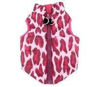 SMALLLEE_LUCKY_STORE Chaleco Acolchado arnes Suave Perro pequeño Gato Chaleco Mascota Chihuahua Pomerania Invierno Ropa Abrigos Chaquetas