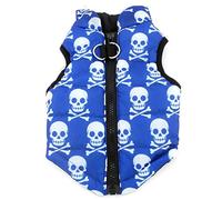 SMALLLEE_LUCKY_STORE Chaleco Acolchado arnes Suave Perro pequeño Gato Chaleco Mascota Chihuahua Pomerania Invierno Ropa Abrigos Chaquetas