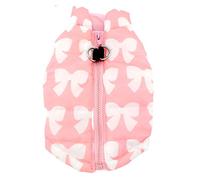 SMALLLEE_LUCKY_STORE Chaleco Acolchado arnes Suave Perro pequeño Gato Chaleco Mascota Chihuahua Pomerania Invierno Ropa Abrigos Chaquetas