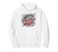 Smallmouth Bass River Monster te enganchó para Pescar Sudadera con Capucha