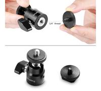 SmallRig 1/4" Camera Hot shoe Mount with Additional 1/4" Screw (2pcs Pack)2059
