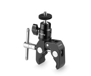 SmallRig 1124 Soporte de pinza V1 con rótula de bola y CoolClamp