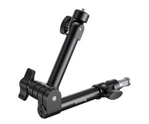 SMALLRIG 12" Rosette Magic Arm Support, Triple-Gear Locking - 6324 | Capacidad de carga de 5 kg / 11lbs, ajuste de 360°, adaptador de soporte de luz, tornillo de 0.6 cm-20 para jaula de cámara