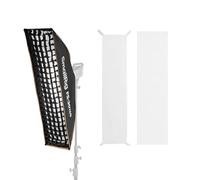 SMALLRIG 12'' x 47'' FS-30120 Softbox Bowens de liberación rápida con difusor/rejilla de nido de abeja/bolsa, compatible con SmallRig RC 220 Pro, para COB con montura Bowens, para Godox para Neewer