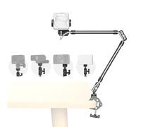 SMALLRIG 25.9" Brazo Mágico con Abrazadera, Soporte de Mesa Flexible con Roscas 1/4" y Clip para Cables, Carga Máx. 2.2 LB, para iPhone, Cámaras Action, Luces, Webcams, Micrófonos - 5625