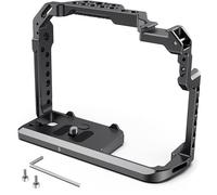 SmallRig-jaula de cámara para Panasonic Lumix GH5 /GH5S, con orificios de rosca de 1/4 '3/8' y placa de zapata fría, Kit de riel NATO 2646