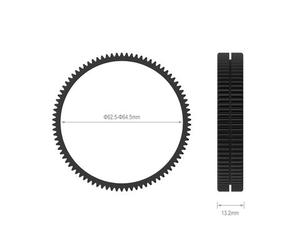 SmallRig 3291 Diámetro del anillo de enfoque sin costuras 62,5-64,5 mm