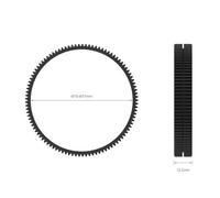 SmallRig 3294 DiÃ¡metro del anillo de enfoque sin costuras 75-77 mm