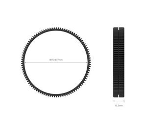 SmallRig 3294 Diámetro del anillo de enfoque sin costuras 75-77 mm