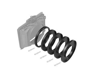 SmallRig 3383 (F52/55/58/62/86-95mm) Kit di anelli adattatori per Mini Matte Box