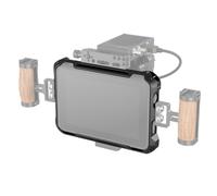 Kit de jaula de monitor SmallRig para Atomos Shinobi 7, kit de jaula con abrazadera de cable, riel NATO incorporado y parasol -3456 3456