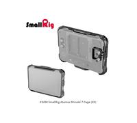 Kit de jaula de monitor SmallRig para Atomos Shinobi 7, kit de jaula con abrazadera de cable, riel NATO incorporado y parasol -3456 3456