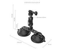 SmallRig 3566 SC-2K Soporte portátil para cámara con doble ventosa