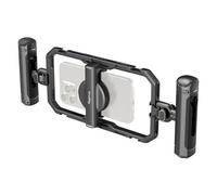 SmallRig Kit Universal de jaula para teléfono de liberación rápida Kit de vídeo básico todo en uno para iPhone 17/16 para SamSung con asas Clip para teléfono 4597 4597