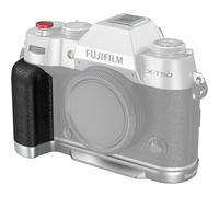SmallRig 4713C Placa de montaje en forma de L con mango de silicona para FUJIFILM X-T50, plateada
