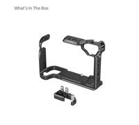 SMALLRIG L Bracket para FUJIFILM GFX100S II, L Placa para Arca-Swiss, con Orificios Roscados de 1/4"-20, Conector QD, Montaje de Zapata Fría, Compatible con Disparos Horizontales y Verticales - 4716