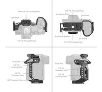 Jaula SmallRig "Mamba Negra" para Canon EOS R5 Mark II 4975