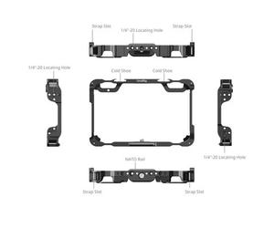 SmallRig 5030 Kit de jaula de monitor para Atomos Shinobi II / Shinobi GO