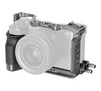 SmallRig 5198 Kit gabbia a sgancio rapido "HawkLock" con impugnatura in silicone per Sony Alpha 7C II / 7CR