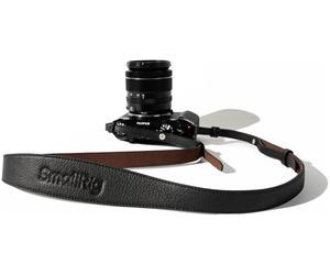 SmallRig 5208 Correa universal de cuero para el hombro de la cámara (negra)