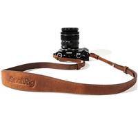 SmallRig 5209 Correa universal de cuero para el hombro de la cámara (marrón)
