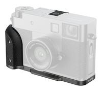 SmallRig 5217 Piastra di montaggio a L con impugnatura in silicone per FUJIFILM X half, argento antracite