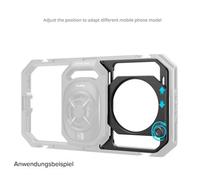 SmallRig 5277 Adaptador de filtro roscado de 67 mm con parasol desmontable f. Jaula de teléfono univ