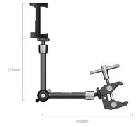 SmallRig 5326 Pinza en forma de cangrejo para teléfonos (9,8")