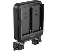 SmallRig 5537 Kit de placa adaptadora para baterías de tipo NP-F para varillas LWS de 15 mm (compatible con SAI)