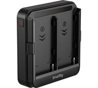 SmallRig 5537 Kit de placa adaptadora para baterías de tipo NP-F para varillas LWS de 15 mm (compatible con SAI)