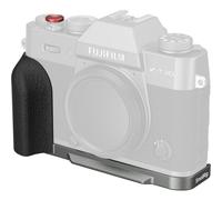 SmallRig 5665 Piastra di montaggio a L con impugnatura in silicone per FUJIFILM X-T30 / X-T30 II / X-T30 III, argento antracite