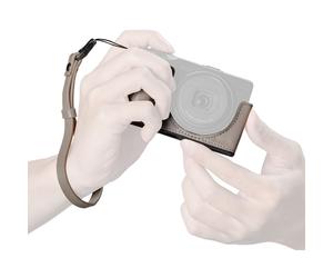 SmallRig 5677 Estuche de cuero para RICOH GR IV / GR III / GR IIIx / GR III HDF / GR IIIx HDF, gris