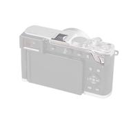 SMALLRIG 5703 - Mango para pulgar con cubierta para zapata de flash Panasonic LUMIX L10, LUMIX L10 con almohadillas de silicona integradas y ranura extraíble (plata)