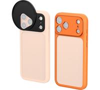 SmallRig 17 Pro FilMov fotografía parachoques funda de teléfono para iPhone 17 Pro Max gris/naranja/negro con placa trasera de lente de montaje en T para 17 Pro Max 5795