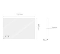 SmallRig 5803 Protector de pantalla para FUJIFILM X100VI / X100V / X-E4 / X-T4 / X-T5 / RICOH GR IV